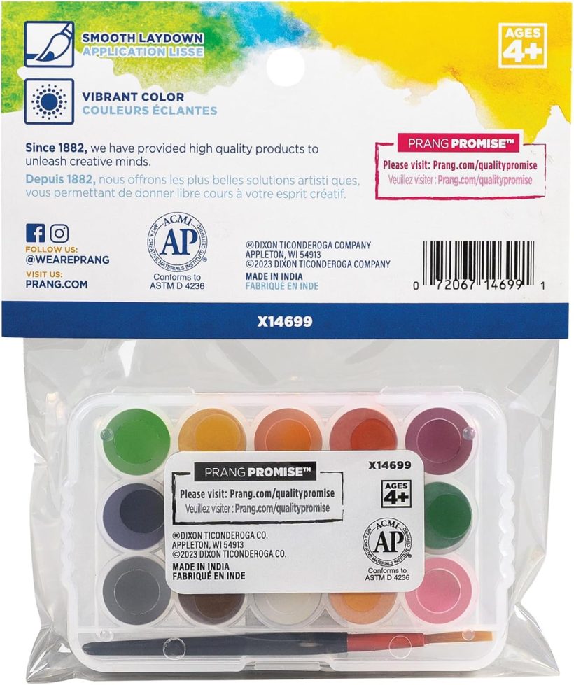 Prang Mini Watercolor Set - Image 4